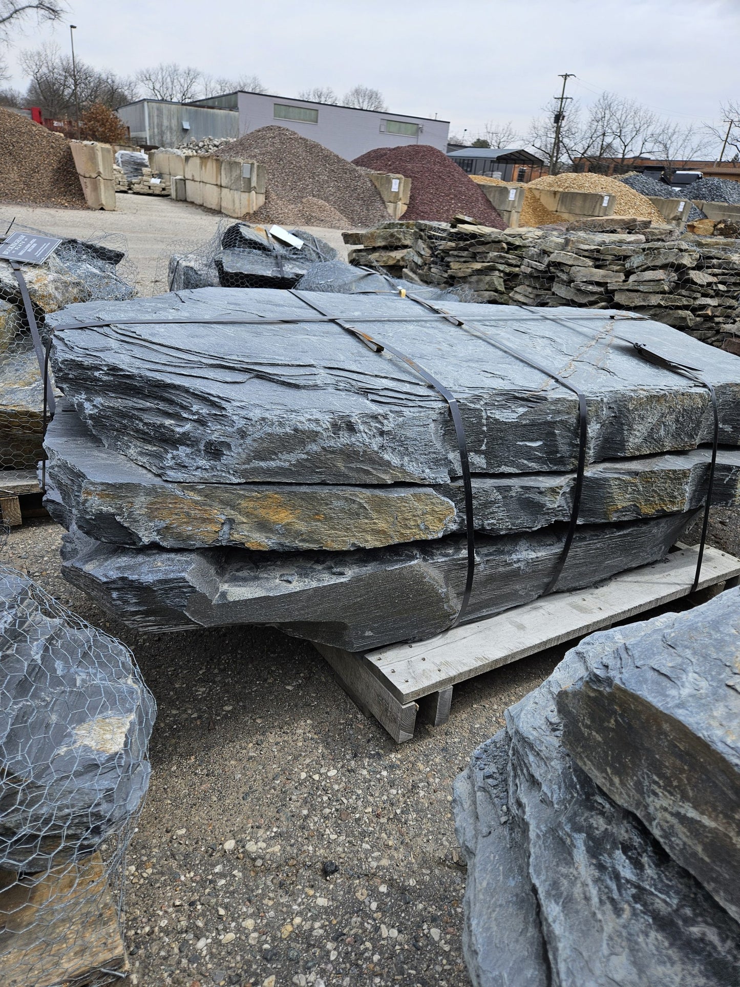 Graphite Slate Outcropping
