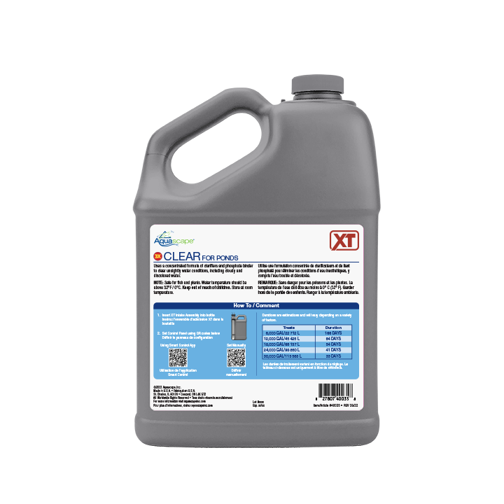 Aquascape 3X CLEAR FOR PONDS XT - 1 GAL / 3.78 L