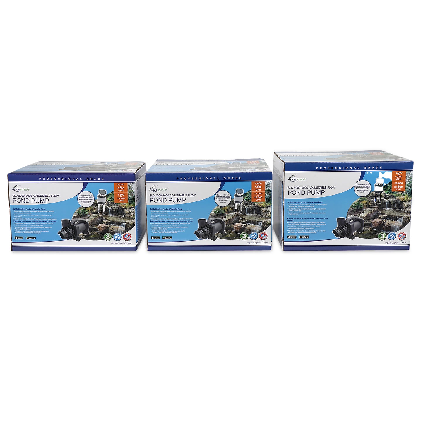 Aquascape SLD 2000-5000 ADJUSTABLE FLOW POND PUMP