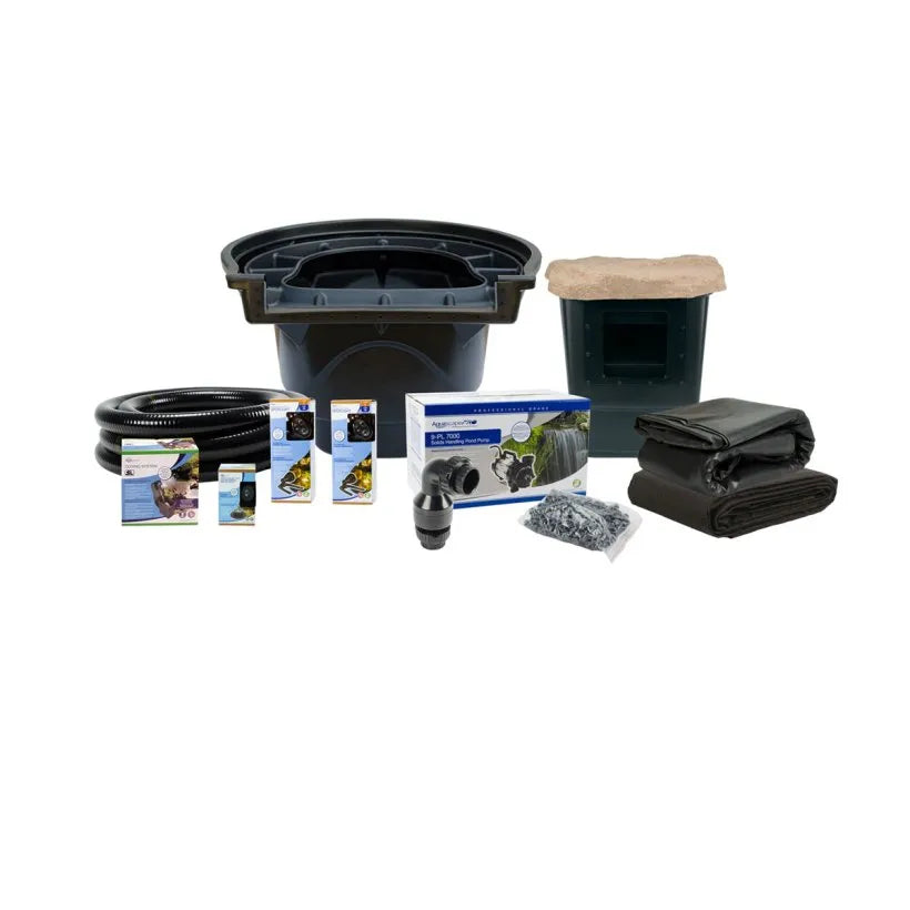 Aquascape LARGE POND KIT 21' X 26' W/9-PL 7000 POND PUMP
