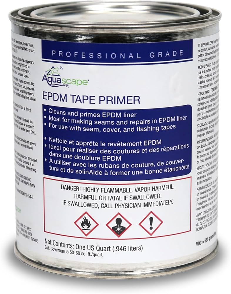 Aquascape EPDM TAPE PRIMER - 1 QT / .946 L