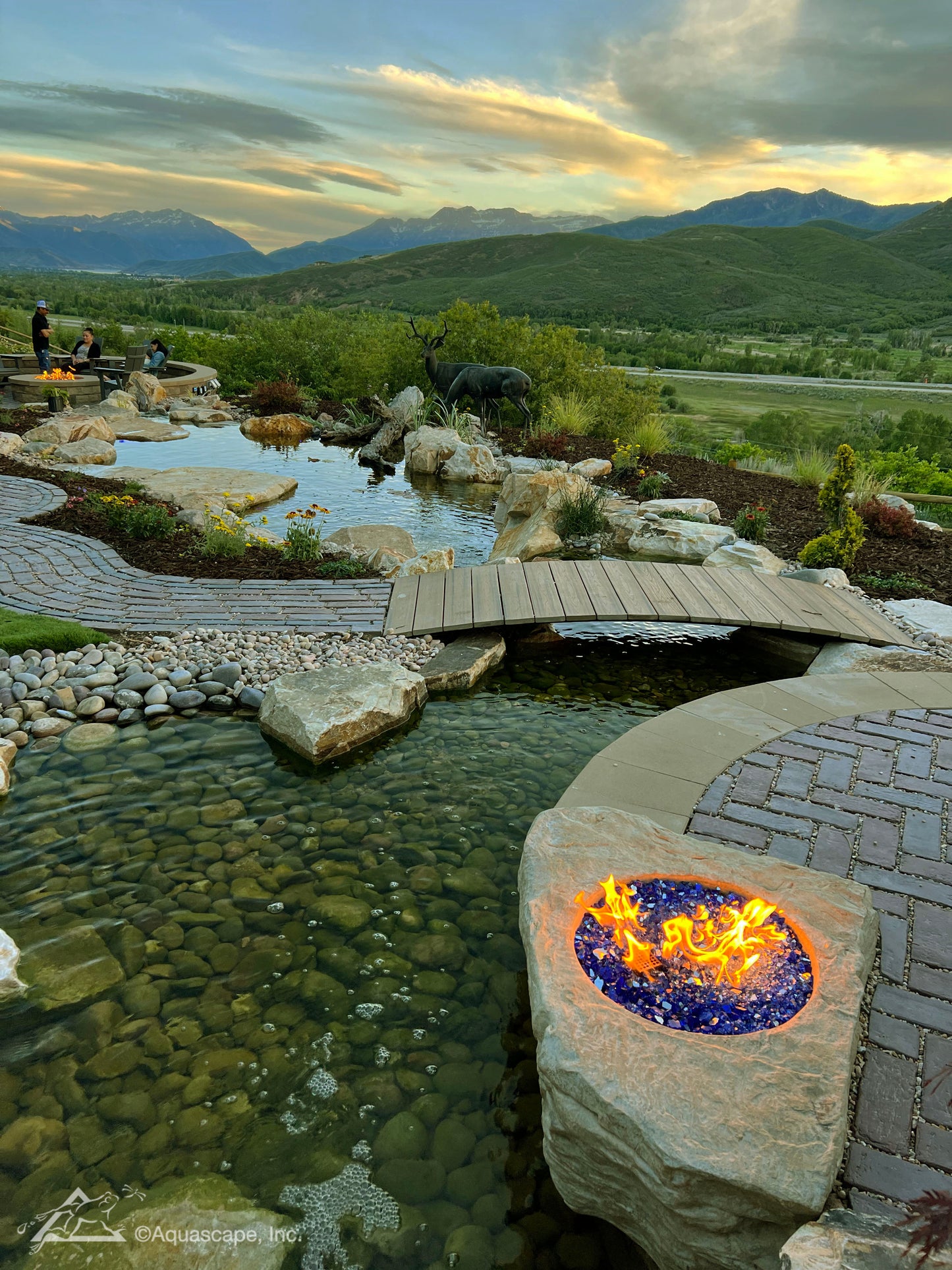 Aquascape 1/4" REFLECTIVE COBALT BLUE FIRE GLASS - 10 LB / 4.5 KG