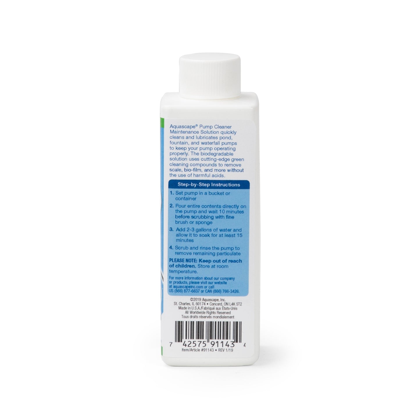 Aquascape PUMP CLEANER MAINTENANCE SOLUTION - 8 OZ / 236 ML