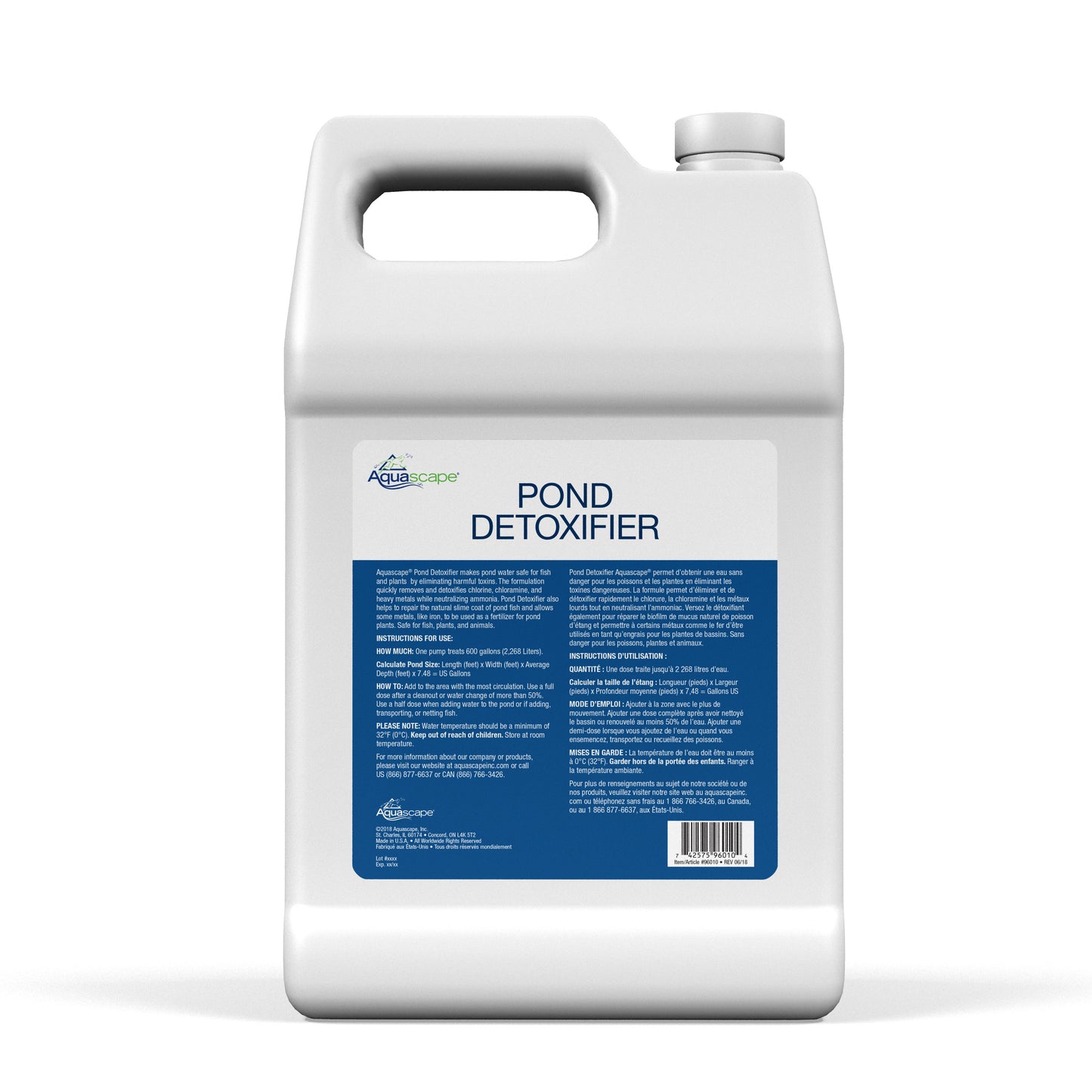 Aquascape POND DETOXIFIER - 1 GAL / 3.78 L