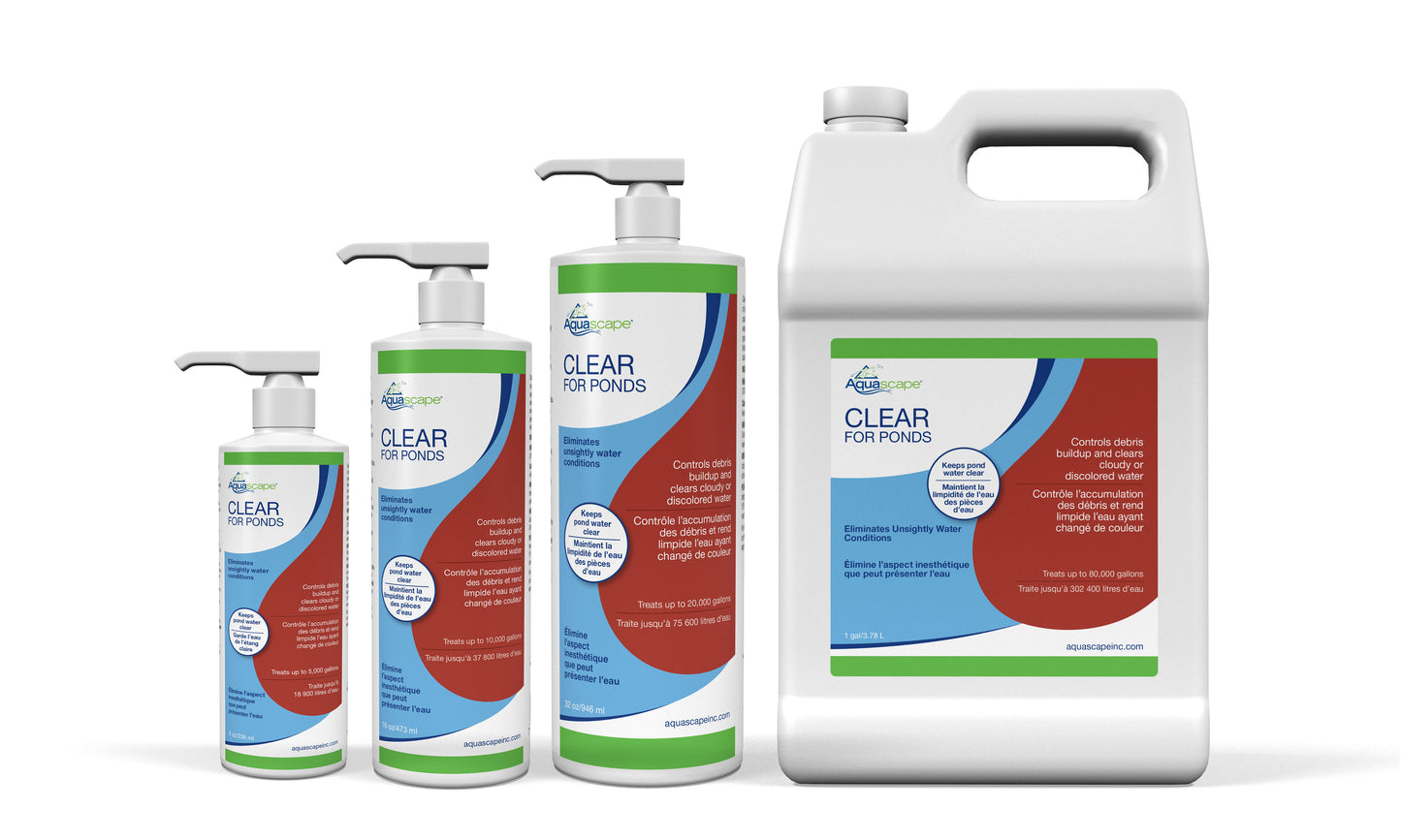 Aquascape CLEAR FOR PONDS - 8 OZ / 236 ML