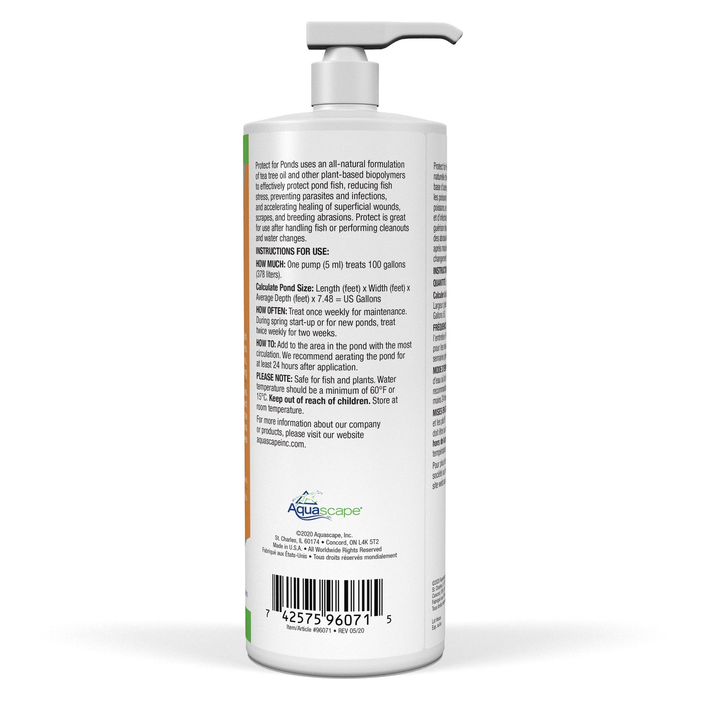 Aquascape PROTECT FOR PONDS - 32 OZ / 946 ML