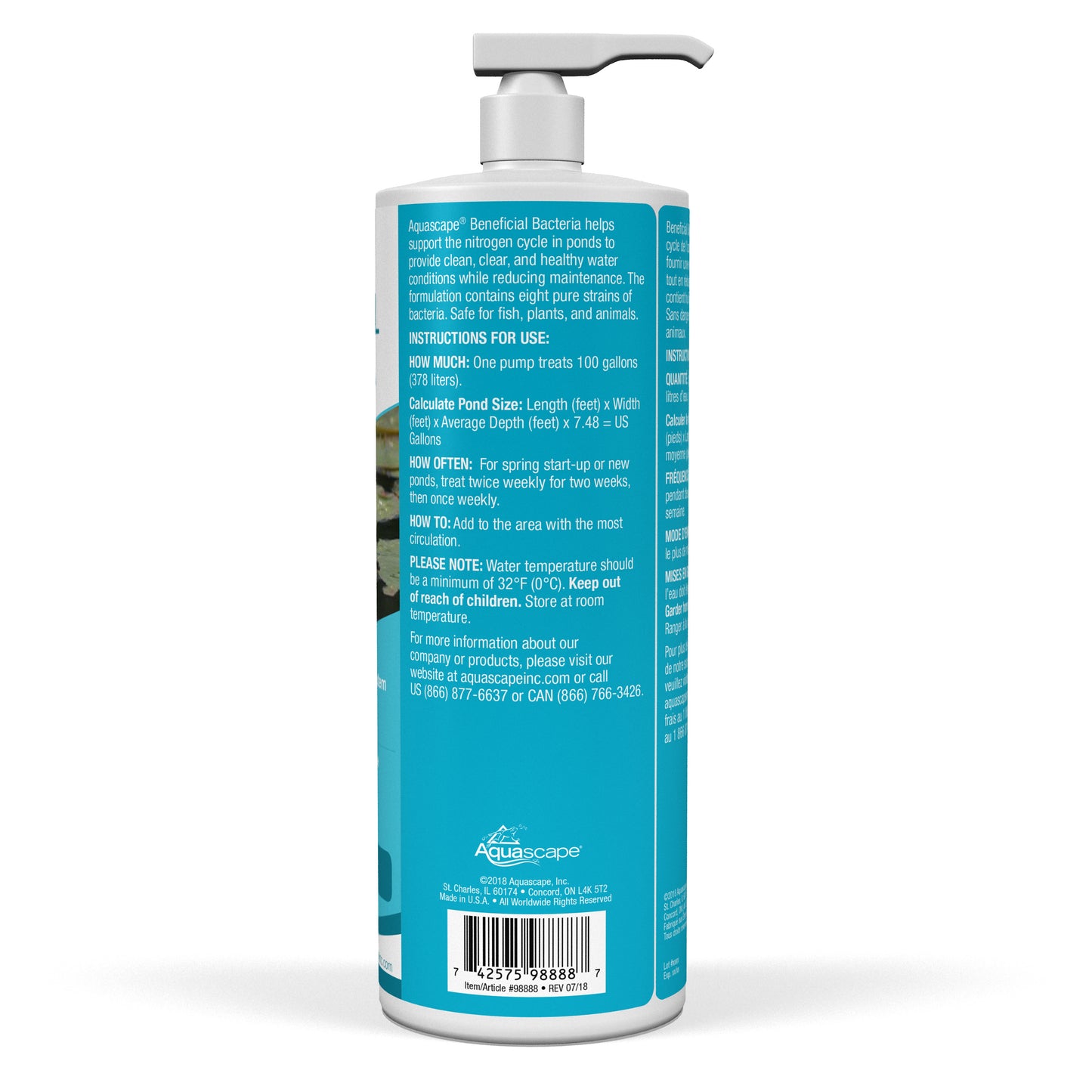 Aquascape BENEFICIAL BACTERIA - 32 OZ / 946 ML