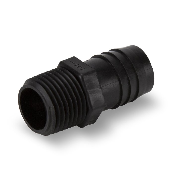 Aquascape MALE ADAPTER 1/2" MPT X 3/4" BARB