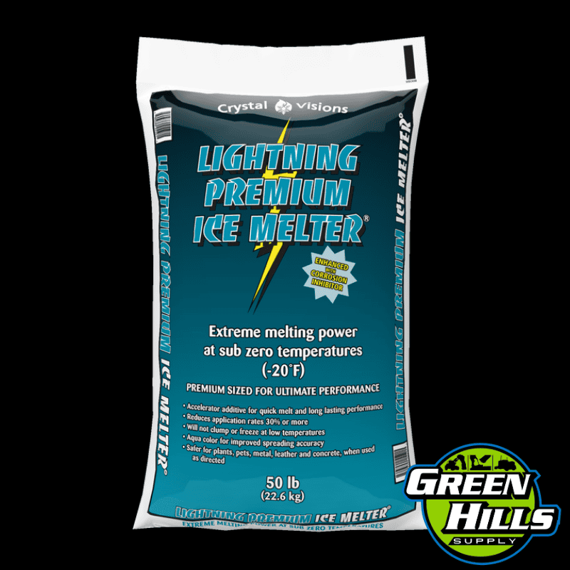 Lightning Treated Rock Salt 50 Lbs. (49 Bags)