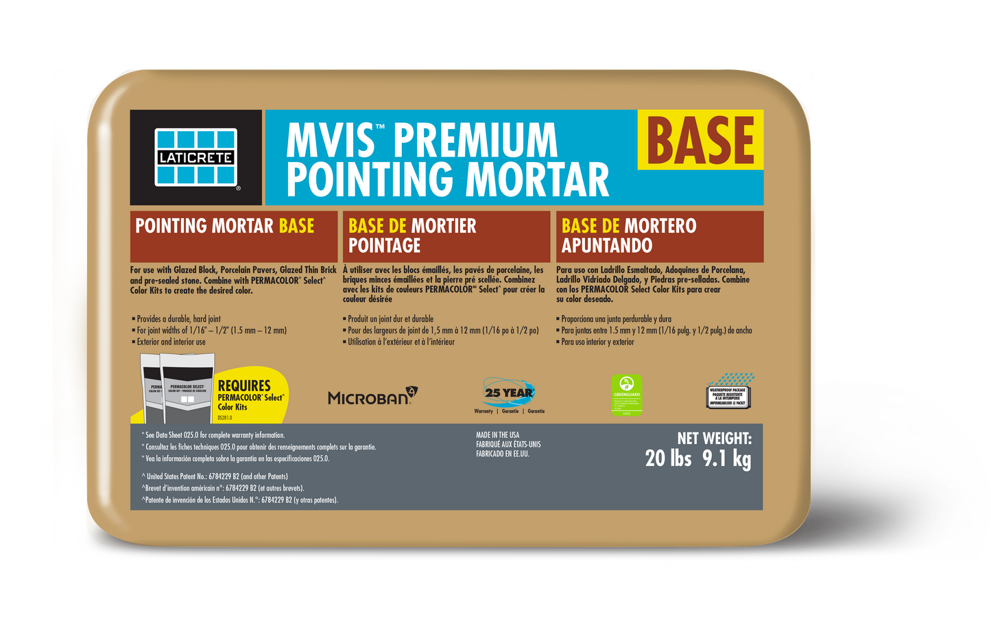 MVIS PREM POINTING MORTAR BASE.