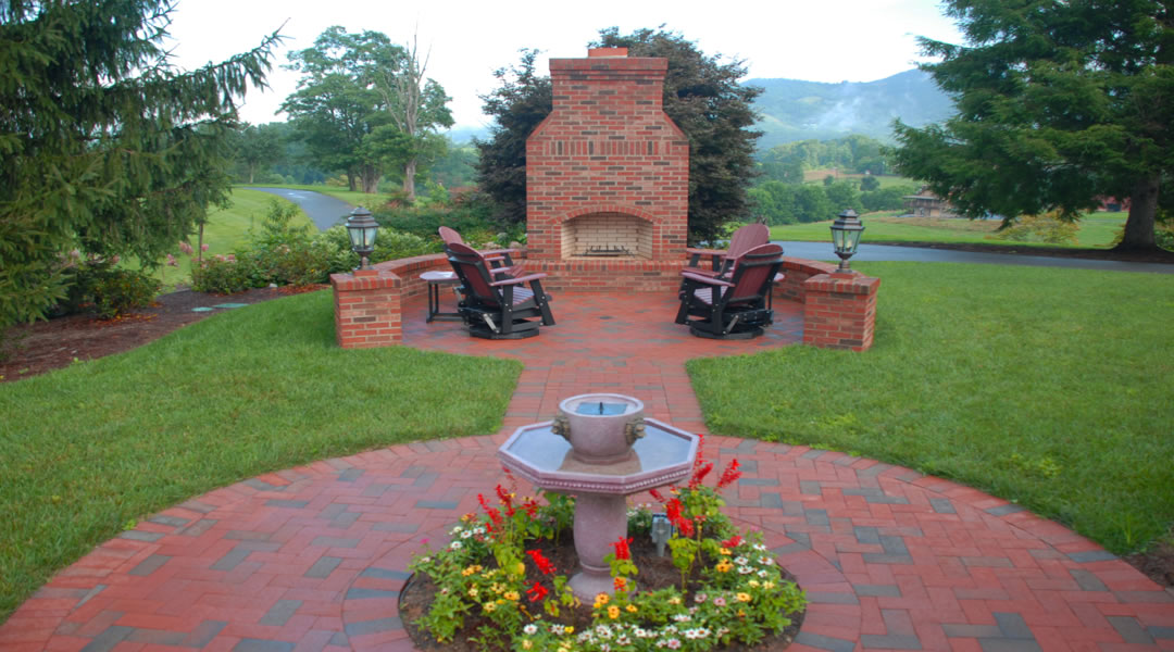 Pine Hall Brick Pathway FR 4X8 (red flash)