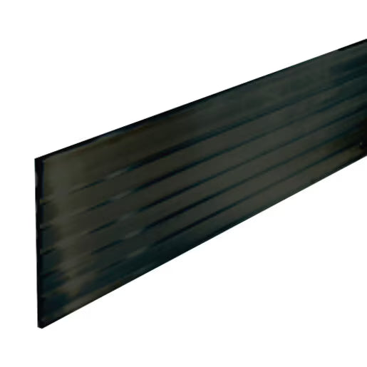 Aluminum Black Crisp-Edging 4" by 8'