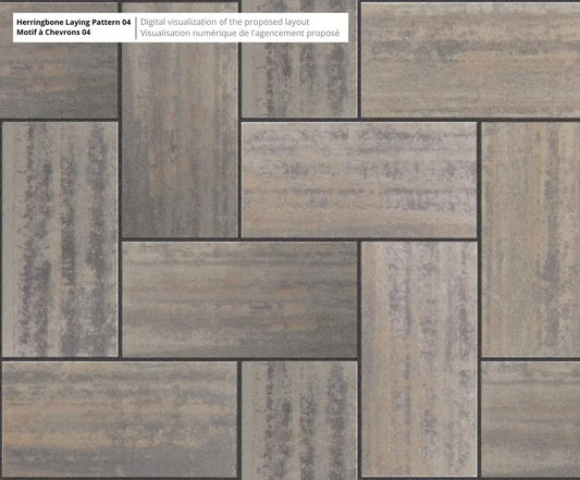 Techo-Bloc SLEEK HD², SMOOTH, CHAMPLAIN GREY Paver
