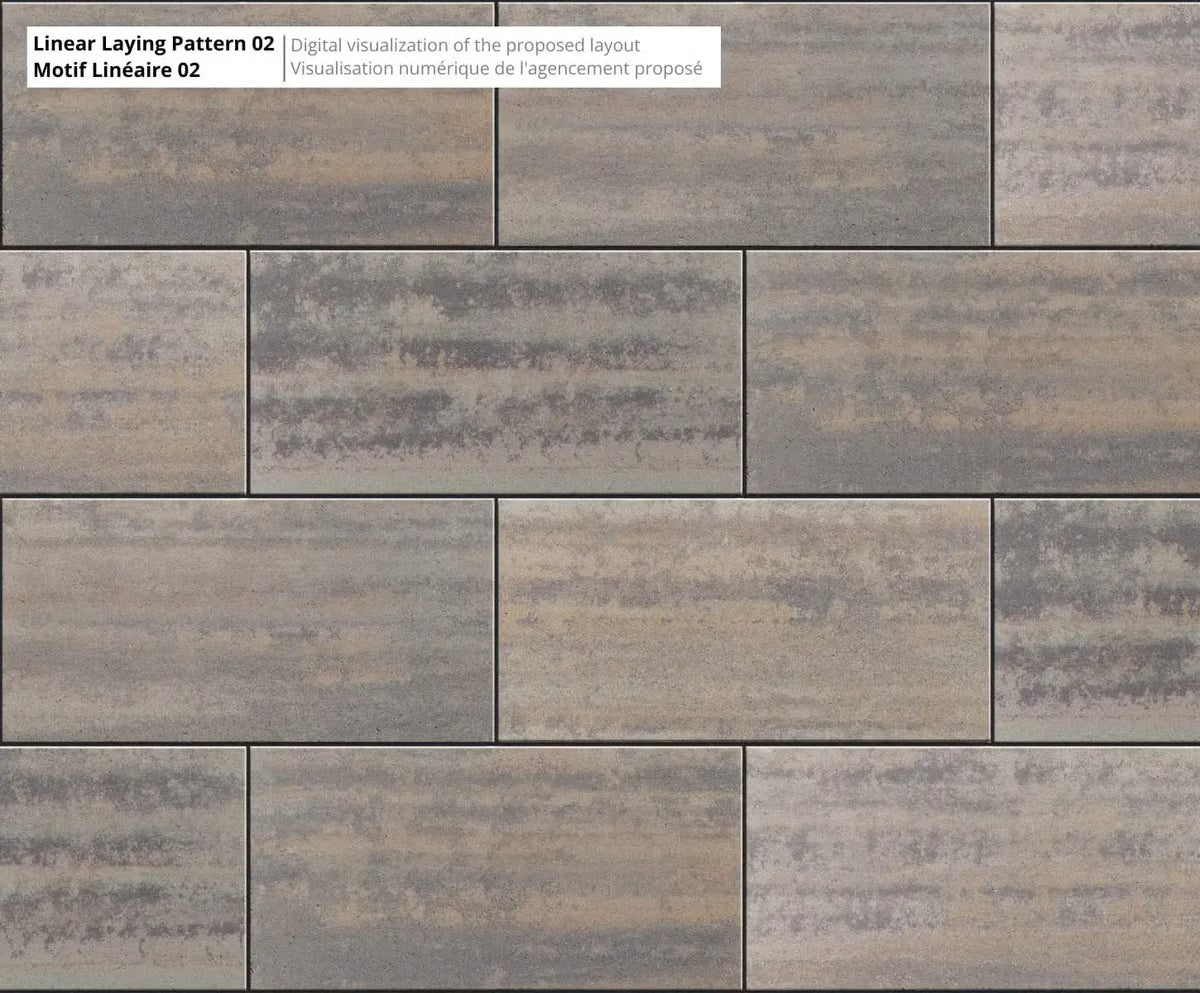 Techo-Bloc SLEEK HD², SMOOTH, CHAMPLAIN GREY Paver