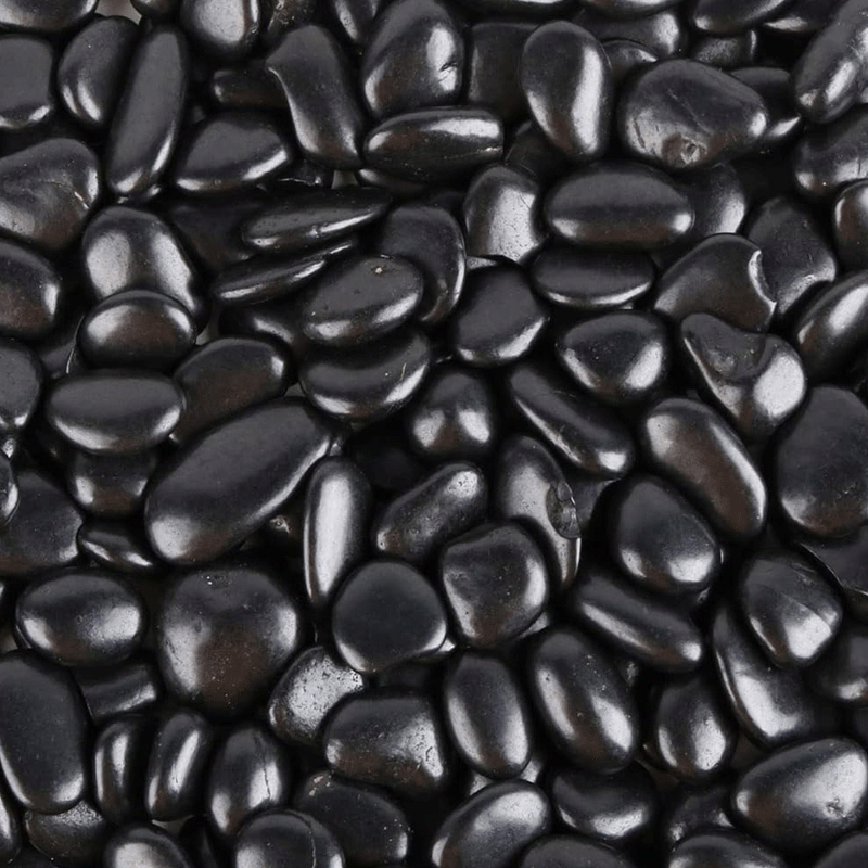 Pebbles Polished Black