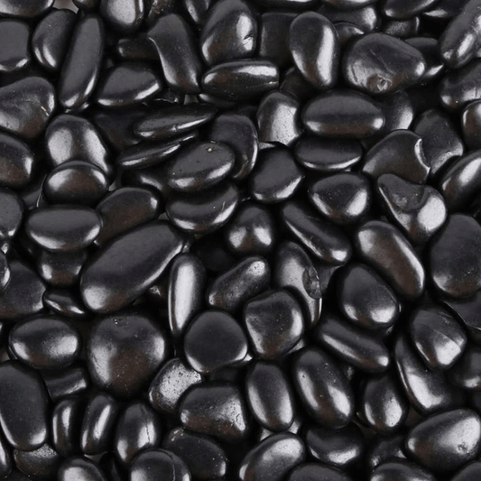 Pebbles Polished Black