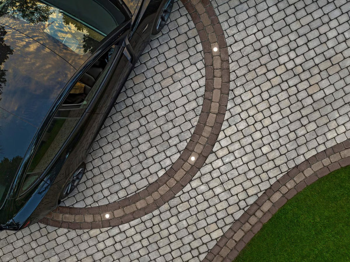 Techo-Bloc VILLAGIO, BEVELED, CHOCOLATE BROWN Paver