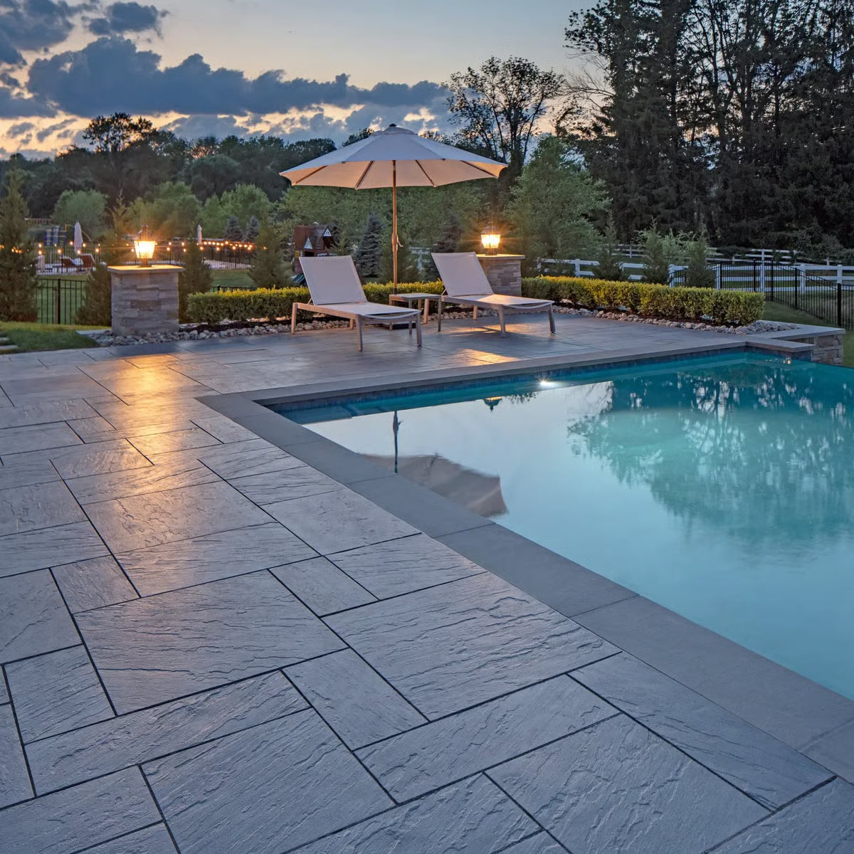 Techo-Bloc ABERDEEN, 30X30, KLEANBLOC, AZZURRO