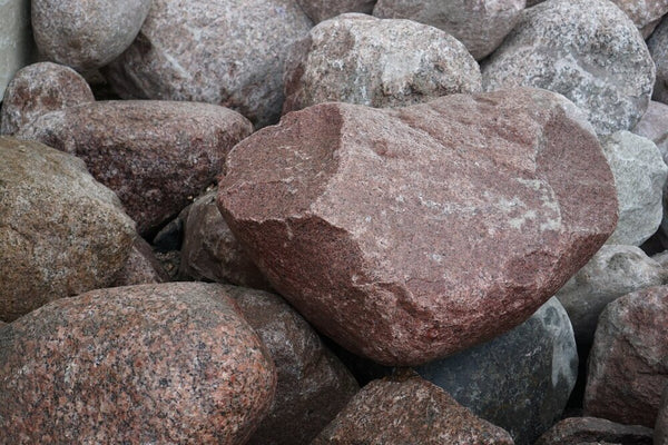 Granite Boulders 18-24" – Kane County Landscape Materials & Supply Co.