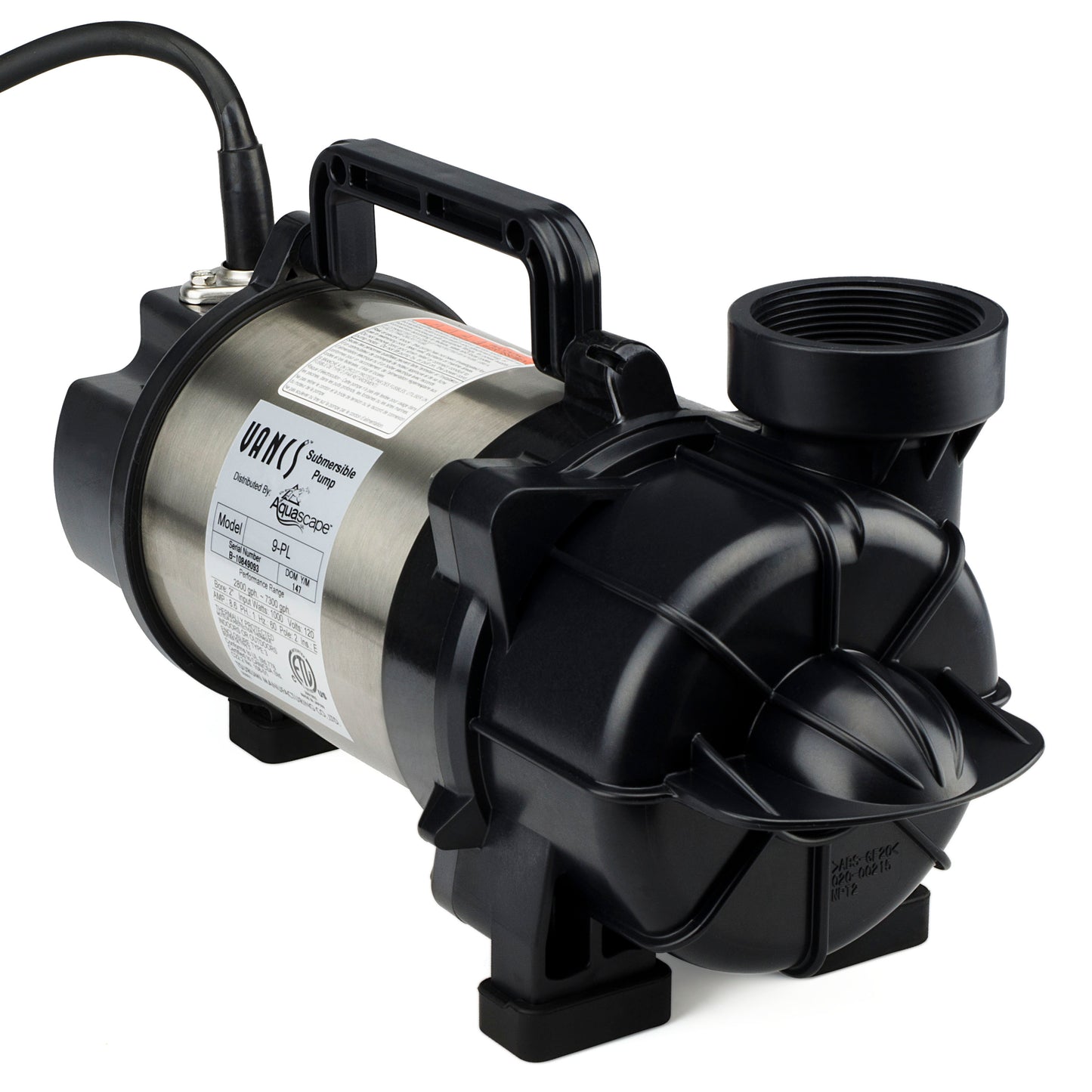 Aquascape 9-PL 7000 SOLIDS-HANDLING POND PUMP