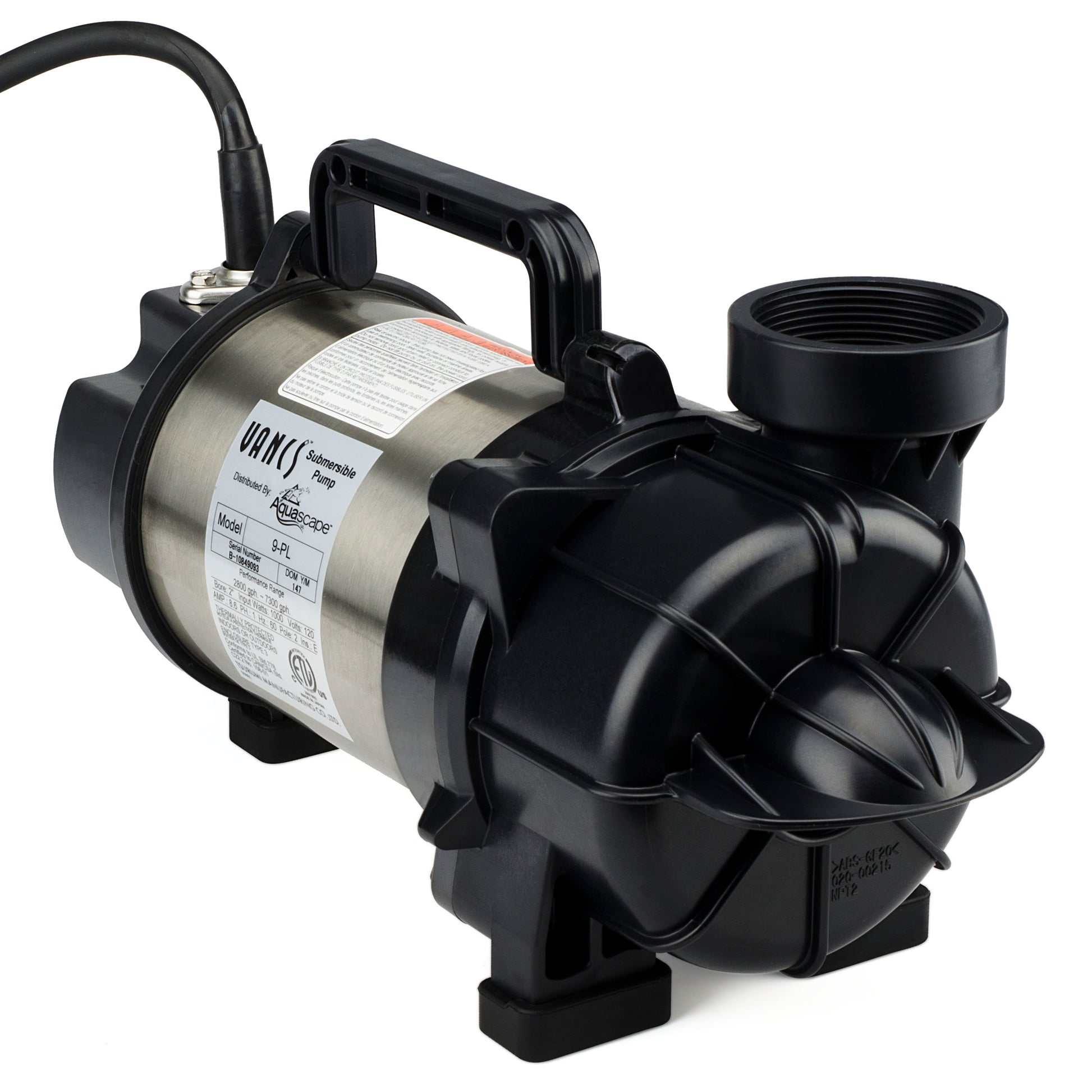 Aquascape 9-PL 7000 SOLIDS-HANDLING POND PUMP