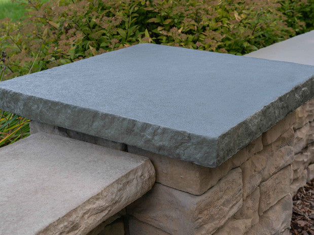 High Format Camden 28 x 28 x 2.25 Column Caps 6/pallet CHARCOAL - Plt