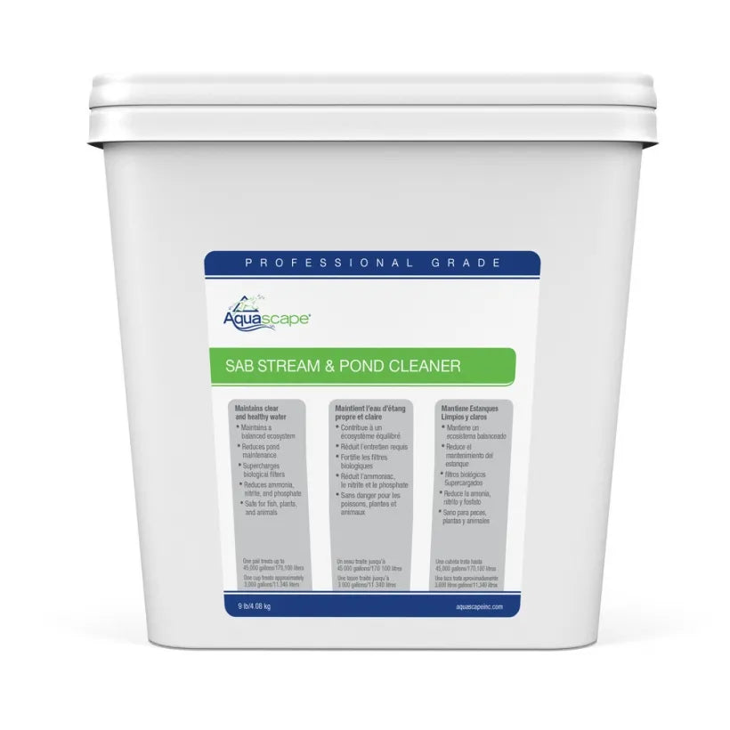 Aquascape SAB STREAM & POND CLEANER PROFESSIONAL GRADE - 9 LB / 4.08 KG