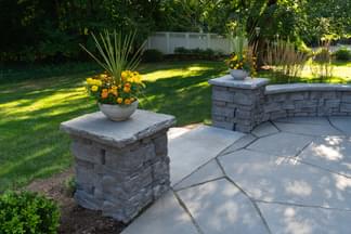 High Format 27x27 Belvedere Column Cap 10/pallet SLATE GRAY - Plt