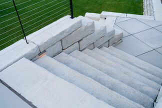 High Format Dimensional 4x18 Steps 8/pallet LIMESTONE - Plt