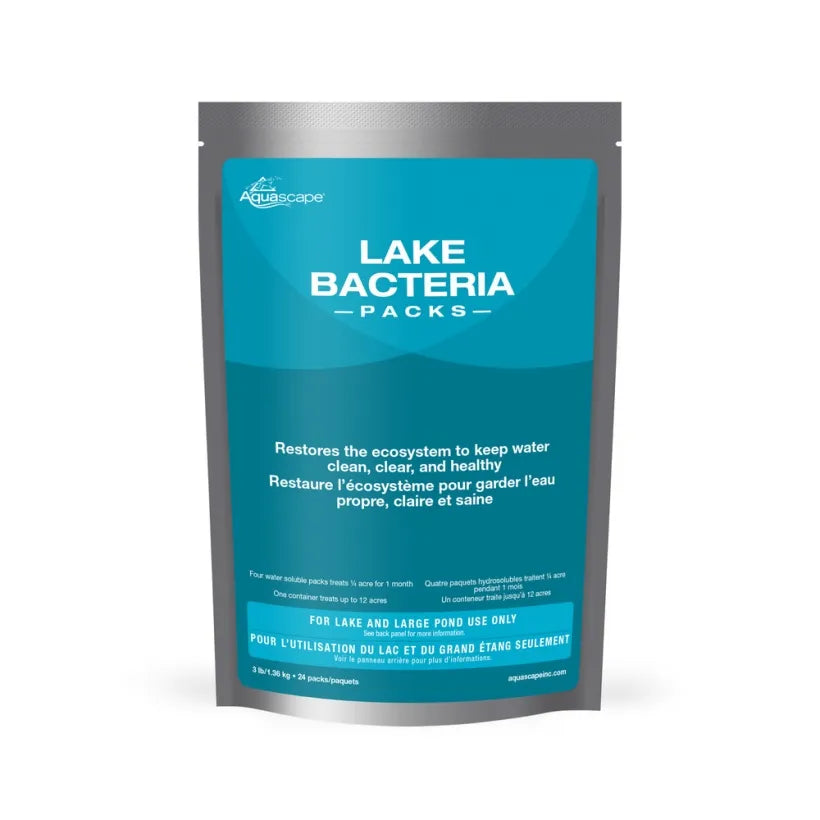 Aquascape LAKE BACTERIA PACKS (QTY 24) 3 LB / 1.36 KG