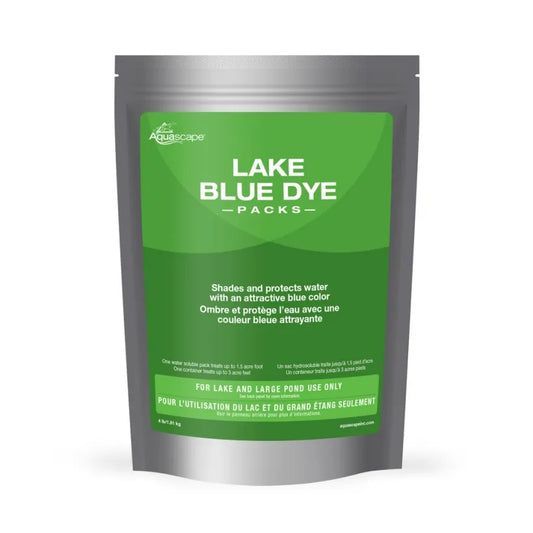 Aquascape LAKE BLUE DYE PACKS (QTY 4) 1 LB / 450 G