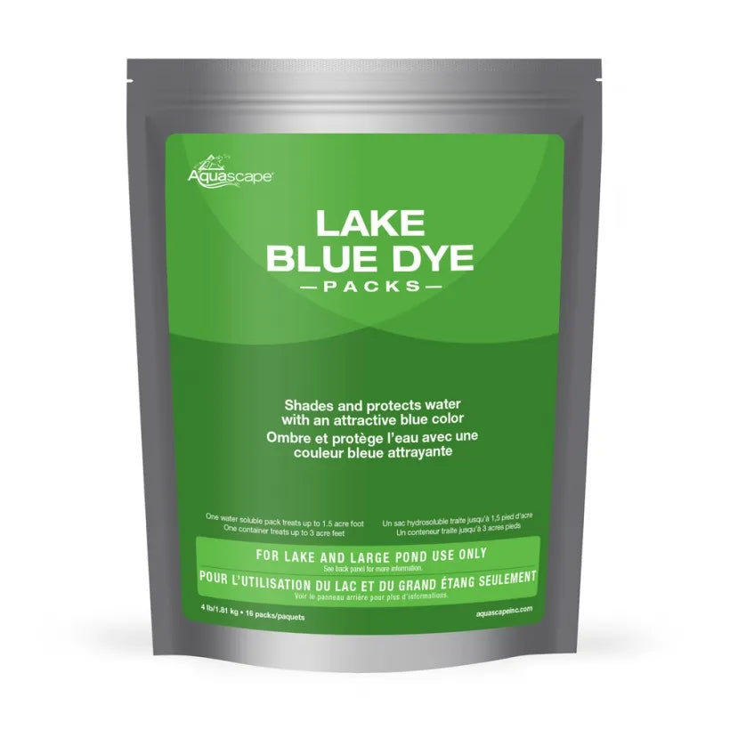Aquascape LAKE BLUE DYE PACKS (QTY 16) 4 LB / 1.81 G