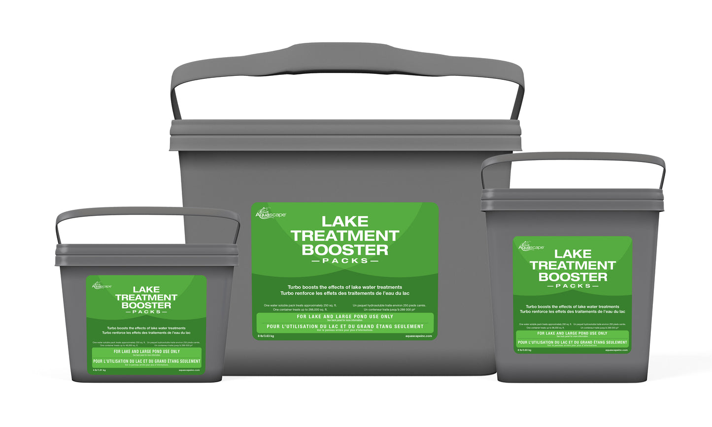 Aquascape LAKE TREATMENT BOOSTER PACKS (QTY 1,152) 24 LB / 10.89 KG