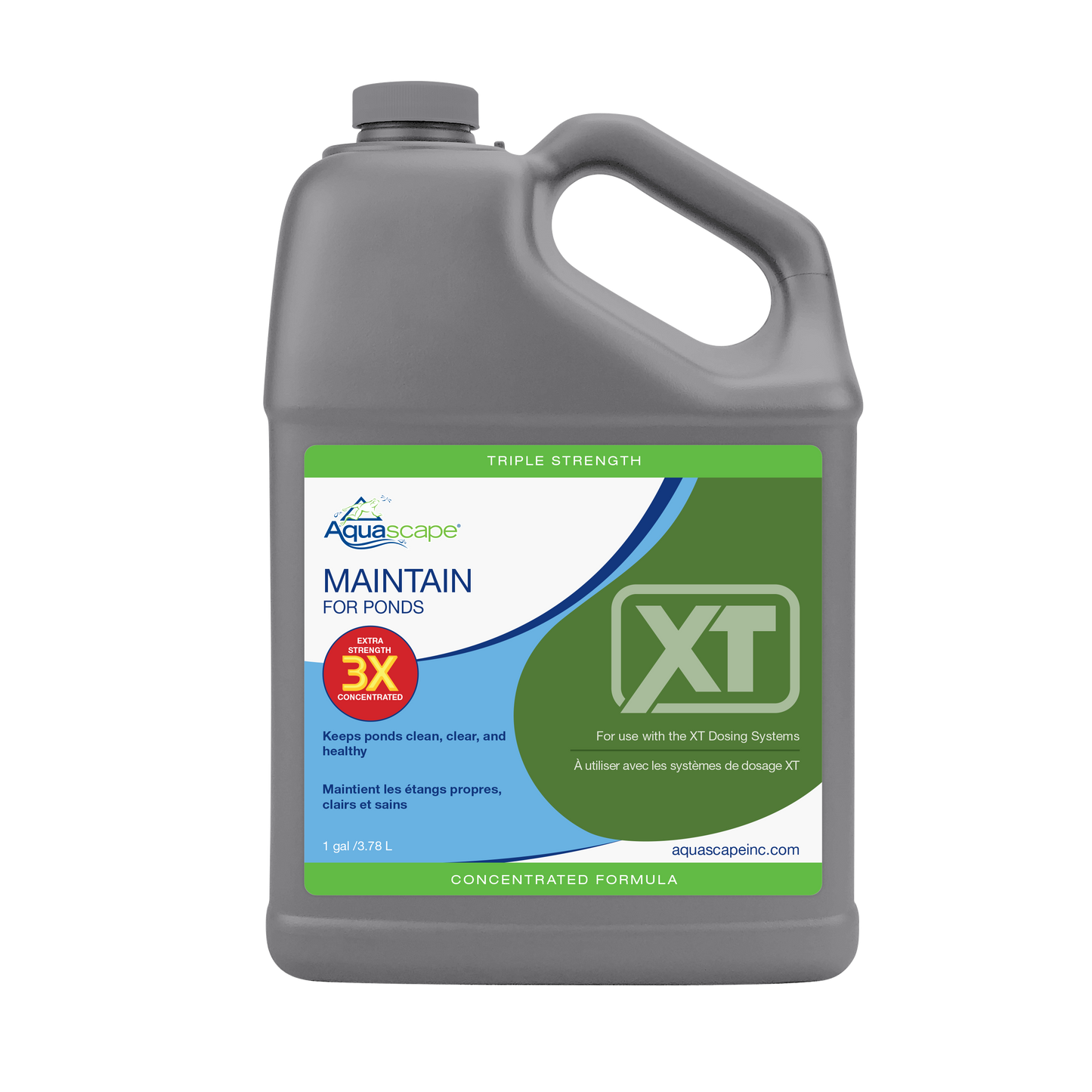 Aquascape 3X MAINTAIN FOR PONDS XT - 1 GAL / 3.78 L