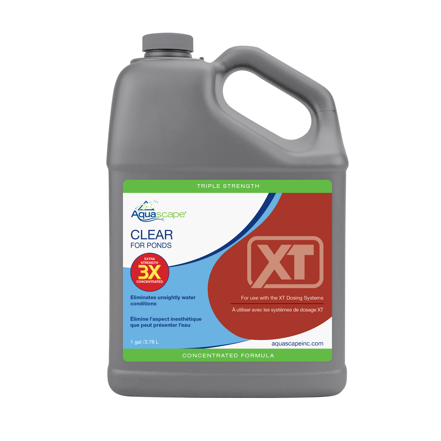 Aquascape 3X CLEAR FOR PONDS XT - 1 GAL / 3.78 L