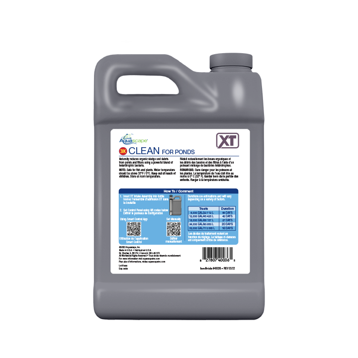 Aquascape 3X CLEAN FOR PONDS XT - 64 OZ / 1.89 L