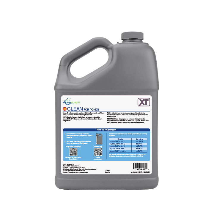 Aquascape 3X CLEAN FOR PONDS XT - 1 GAL / 3.78 L
