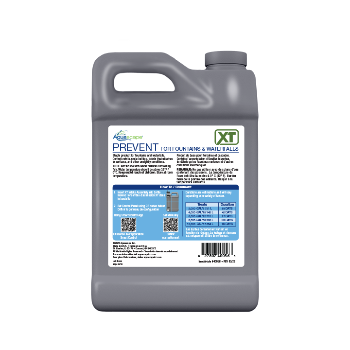 Aquascape PREVENT FOR FOUNTAINS AND WATERFALLS XT - 64 OZ / 1.89 L
