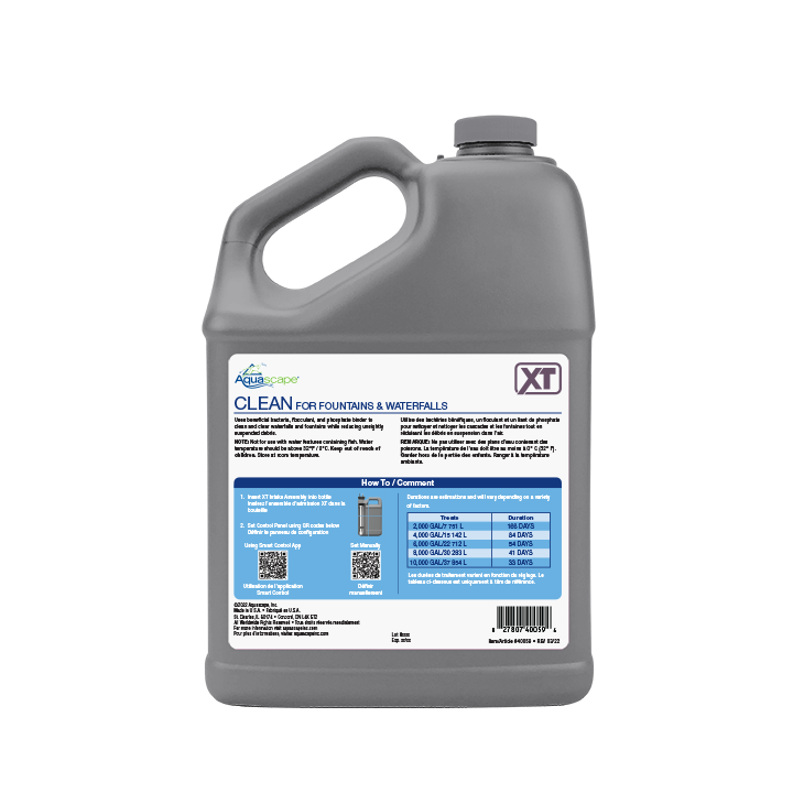 Aquascape CLEAN FOR FOUNTAINS AND WATERFALLS XT - 1 GAL / 3.78 L