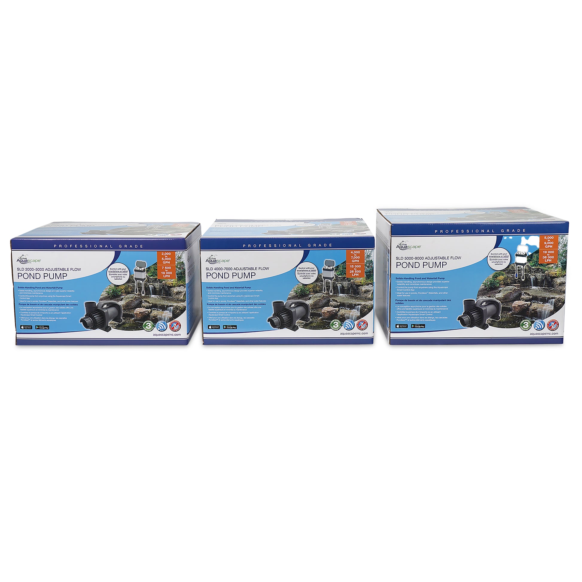 Aquascape SLD 2000-5000 ADJUSTABLE FLOW POND PUMP