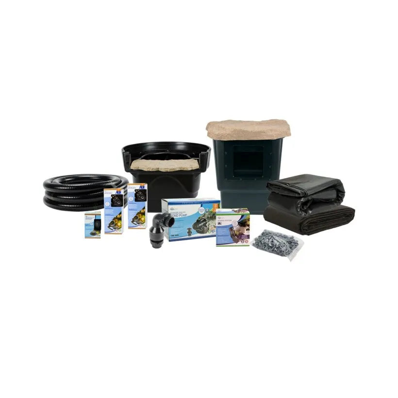 Aquascape MEDIUM POND KIT 11' X 16' W/AQUASURGE 2000-4000 POND PUMP