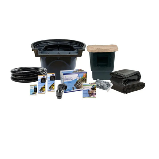 Aquascape LARGE POND KIT 21' X 26' W/AQUASURGE 4000-8000 ADJUSTABLE FLOW POND PUMP