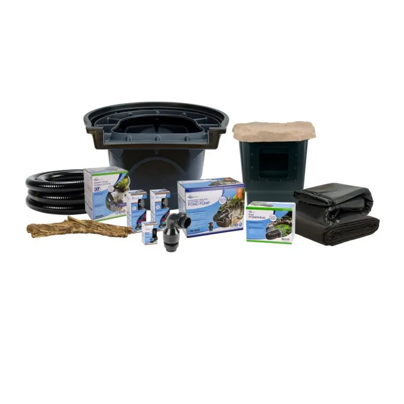 Aquascape LARGE DELUXE POND KIT 21' X 26' W/AQUASURGE 4000-8000 ADJUSTABLE FLOW POND PUMP