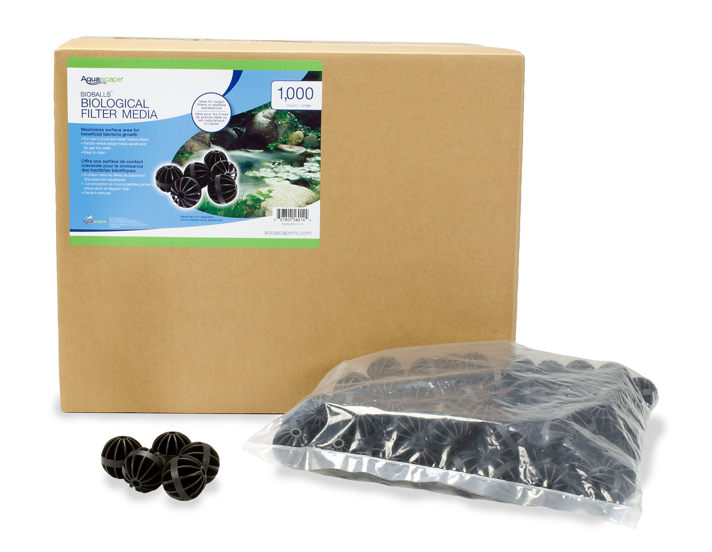 Aquascape BIOBALLS BIOLOGICAL FILTER MEDIA (QTY 1000)