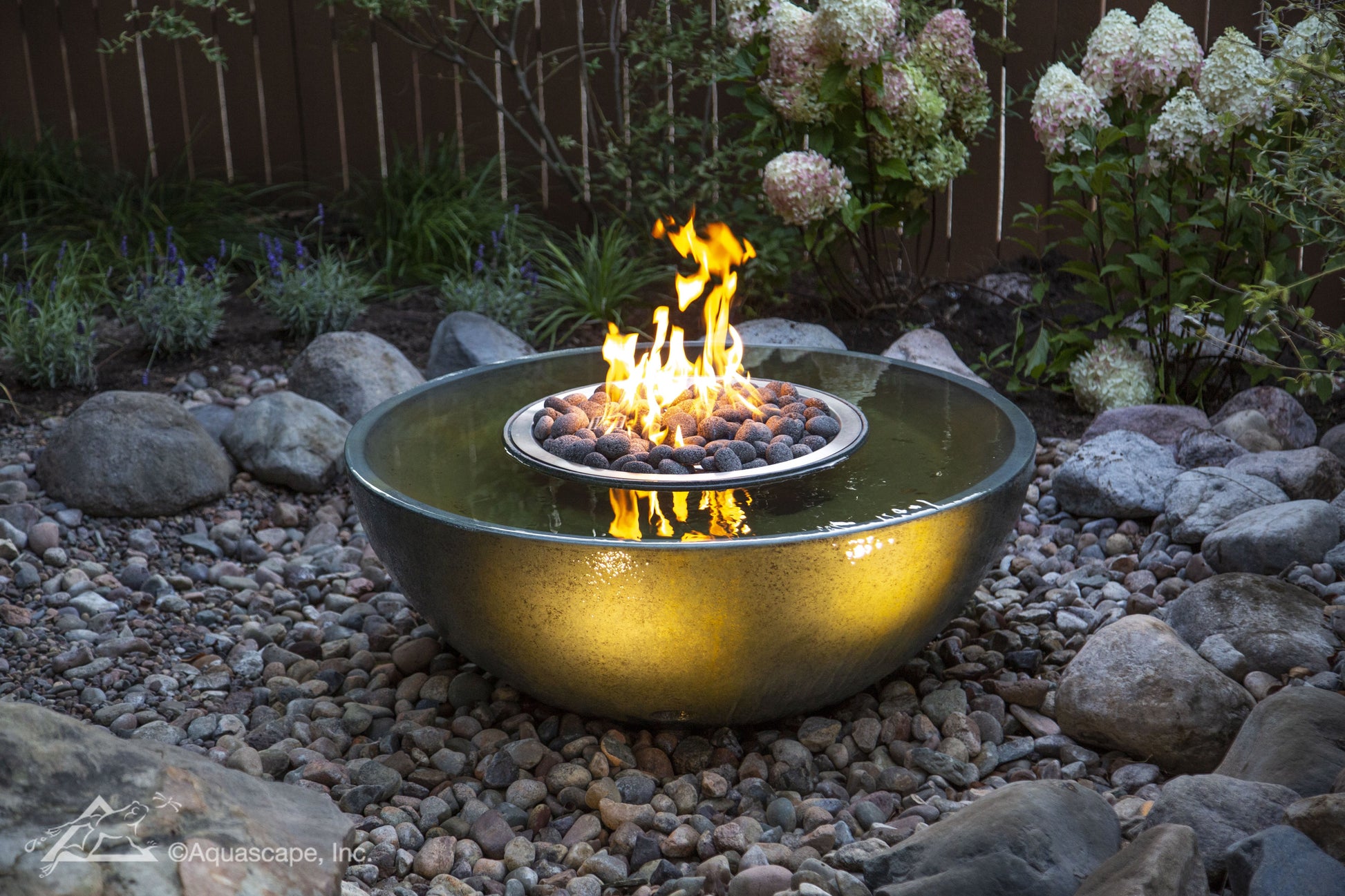 Aquascape FIRE AND WATER SPILLWAY BASIN – 40" DIA (102 CM)
