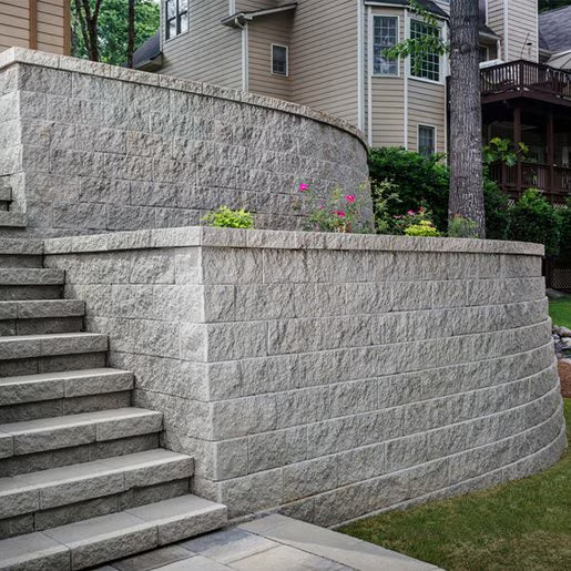 Belgard Gray Diamond Wall