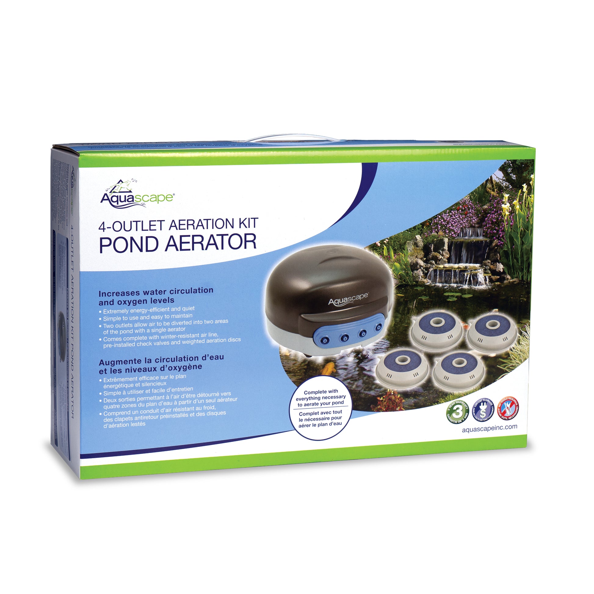 Aquascape 4-OUTLET POND AERATION KIT