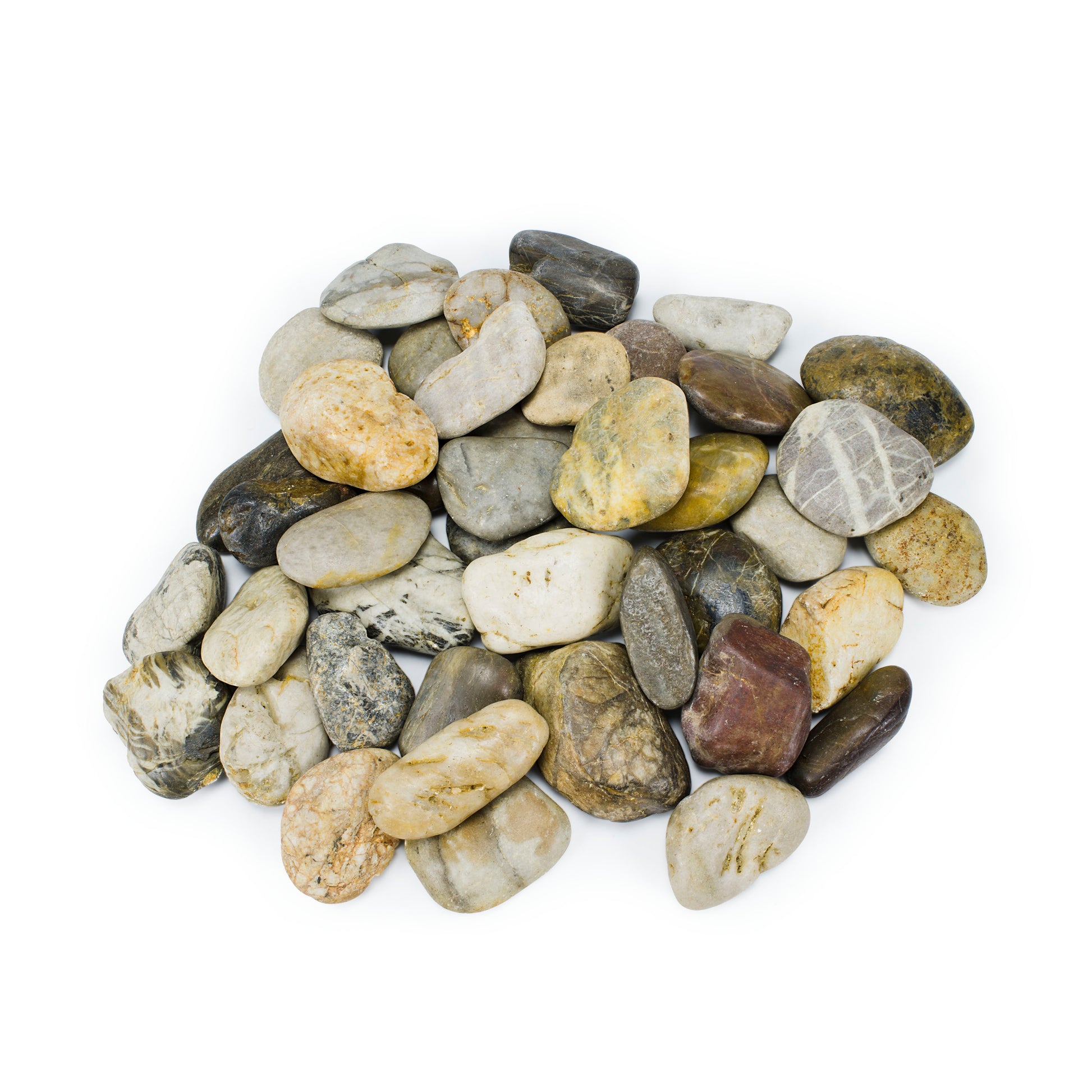 Aquascape DECORATIVE RIVER PEBBLES - MIXED 22 LB / 10 KG BAG