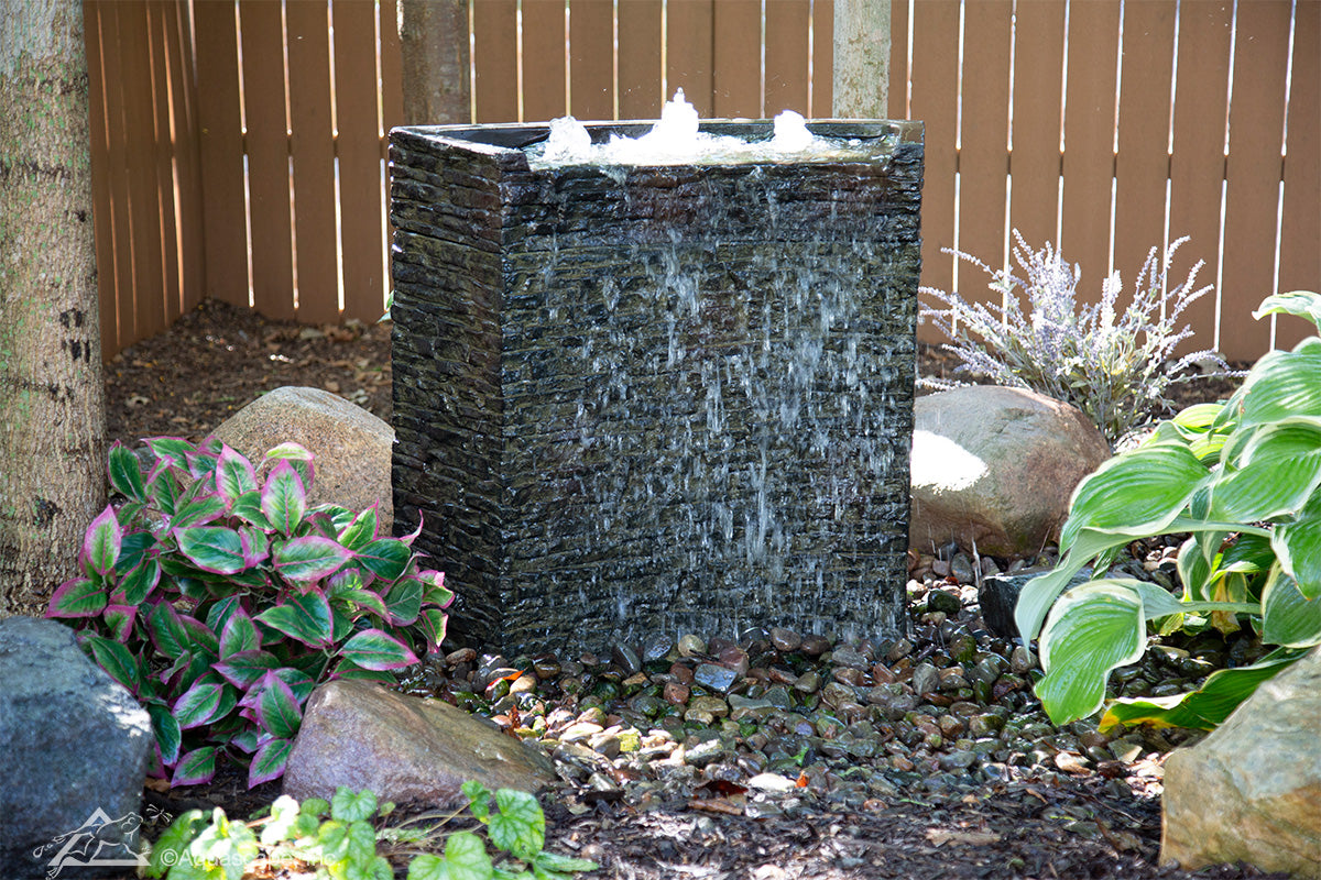 Aquascape STACKED SLATE WALL FOUNTAIN KIT - 32" H (81 CM)