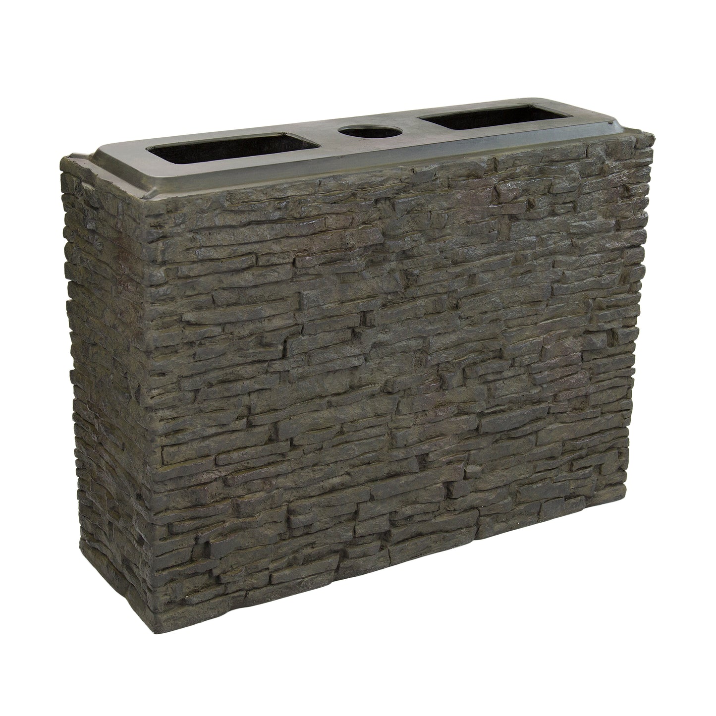 Aquascape STACKED SLATE WALL BASE-STRAIGHT - 26" H (66 CM)